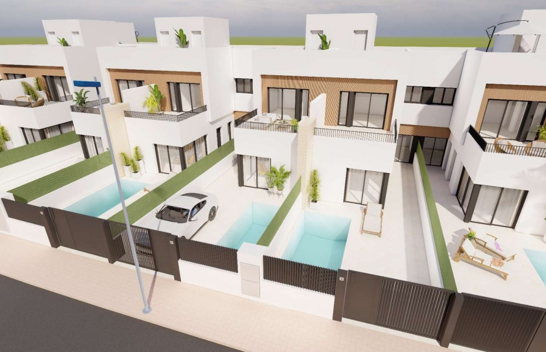 Nouvelle construction - Maison mitoyenne - San Javier - Santiago de la Ribera