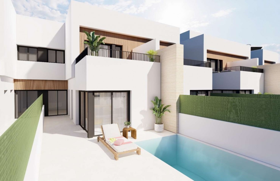 Nouvelle construction - Maison mitoyenne - San Javier - Santiago de la Ribera