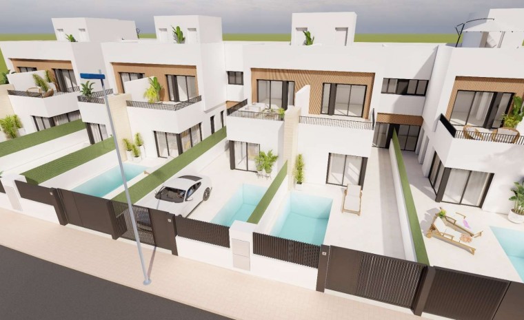 Terraced house - New Build - San Javier - Santiago de la Ribera